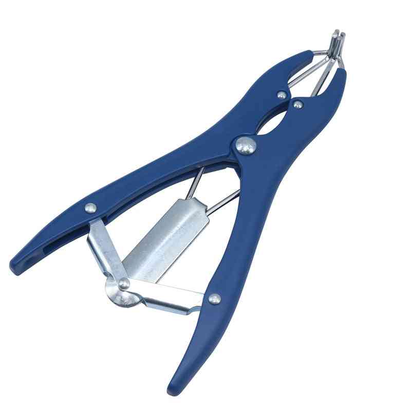 Tail Pigs And Sheep Castration Pliers Removal - Rubber Ring Castration Device Veterinary Equipment