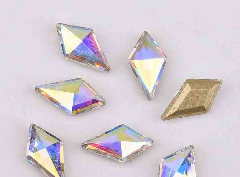 Cristalli diamante pietra strass, strass in vetro ab per decorazioni 3d unghie artistiche - qb217