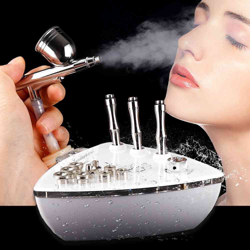 2 In 1 Diamond Dermabrasion Microdermabrasion For Facial Hydrating, Face Care Peeling, Water Spray Beauty Machine