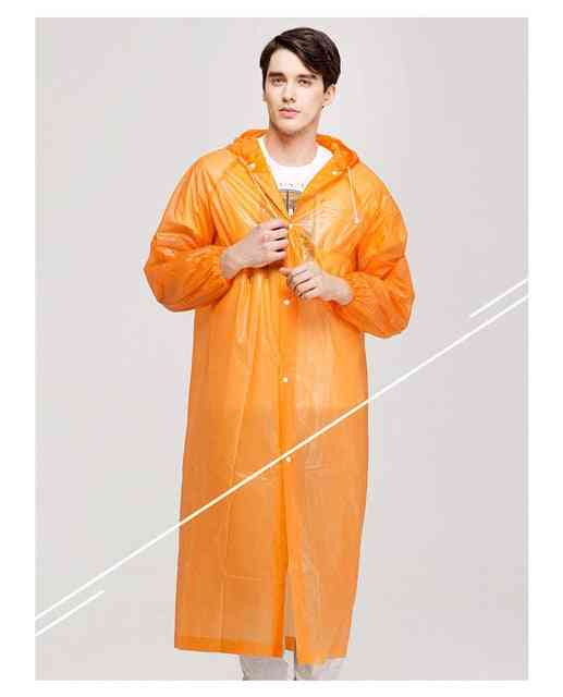 Transparent Raincoat / Men