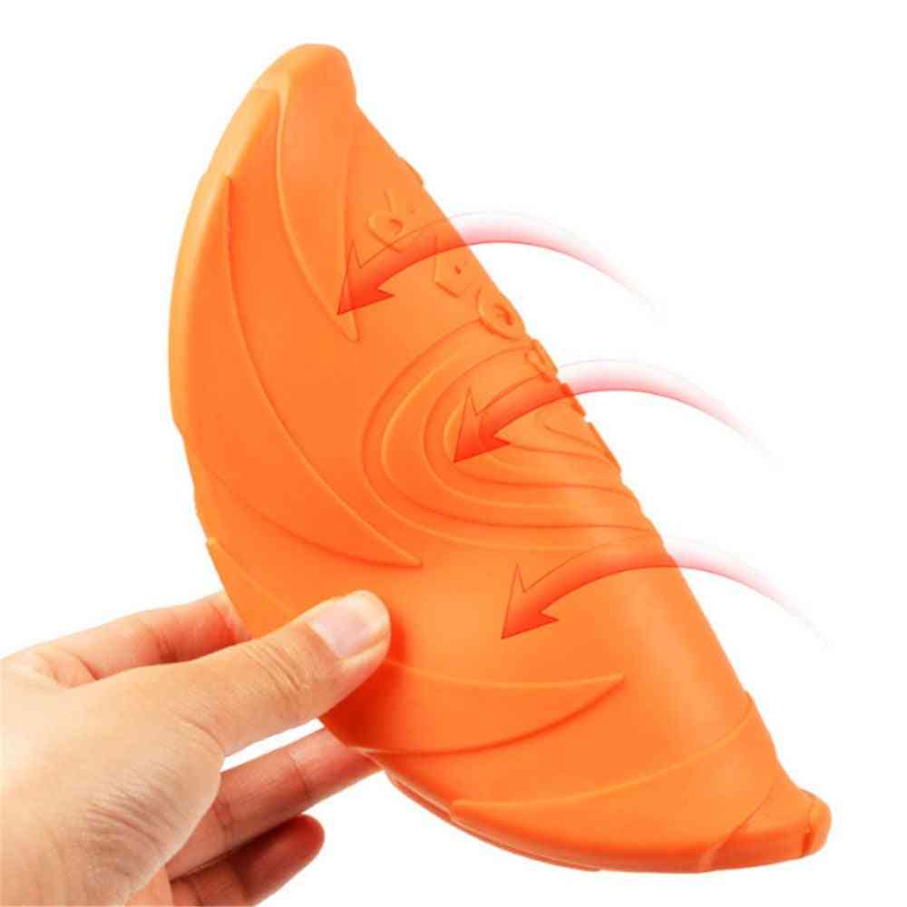 Funny Silicone Flying Saucer Dog, Cat Toy