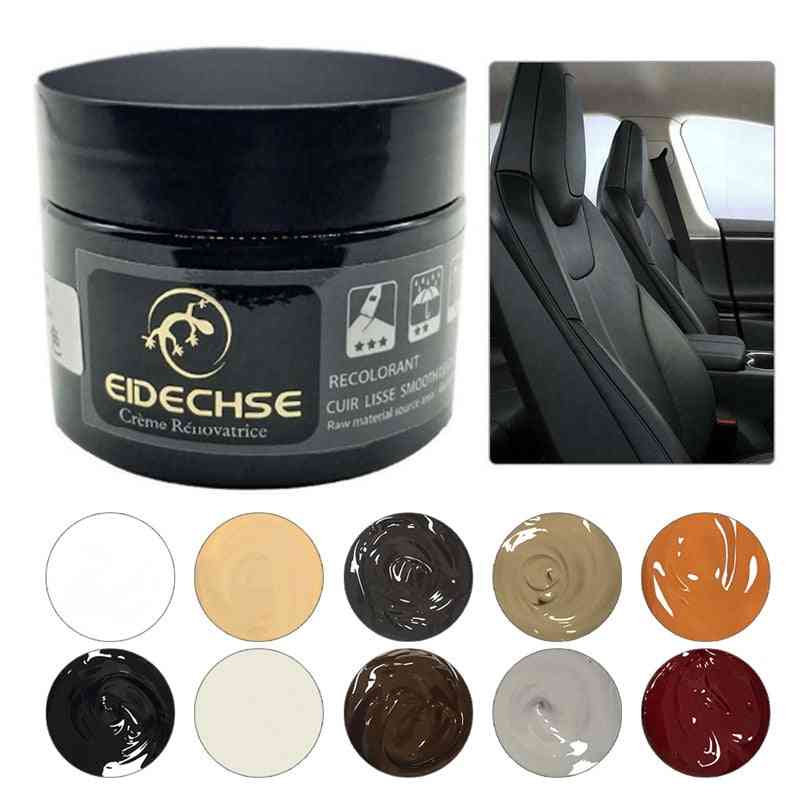 Leather Repair Kit - Car Seat, Sofa, Holes, Scratch, Cracks, Care Coating Leather Cleaner