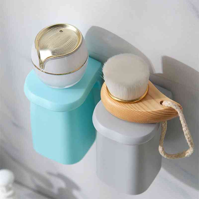 Tazza magnetica cilindrica creativa - coppia di spazzolini da parete tazza per lavarsi i denti - bianco / 101-200 ml
