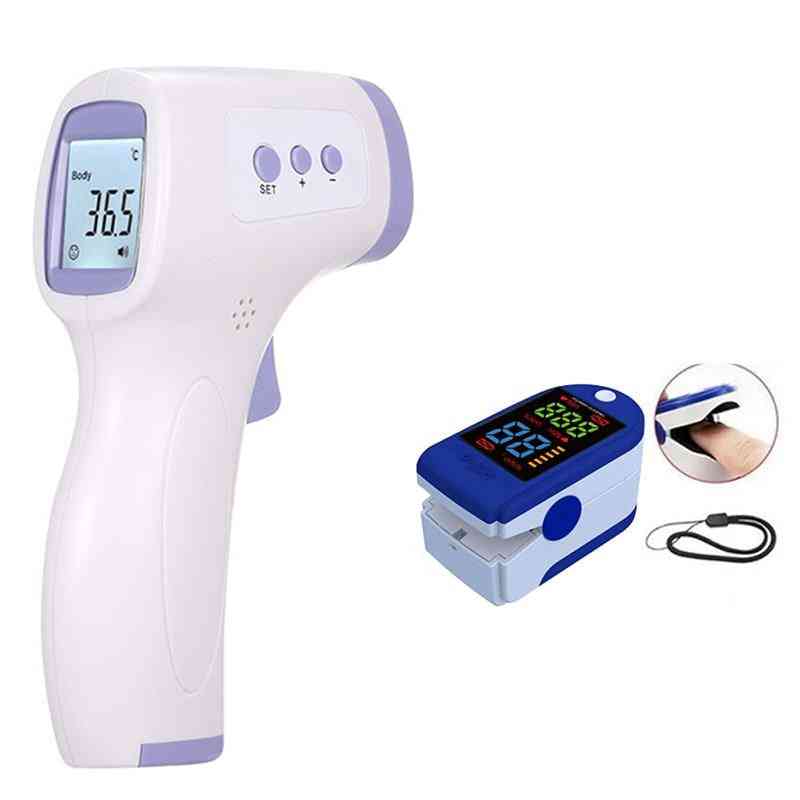 Ikke-kontakt digitalt medicinsk infrarødt termometer