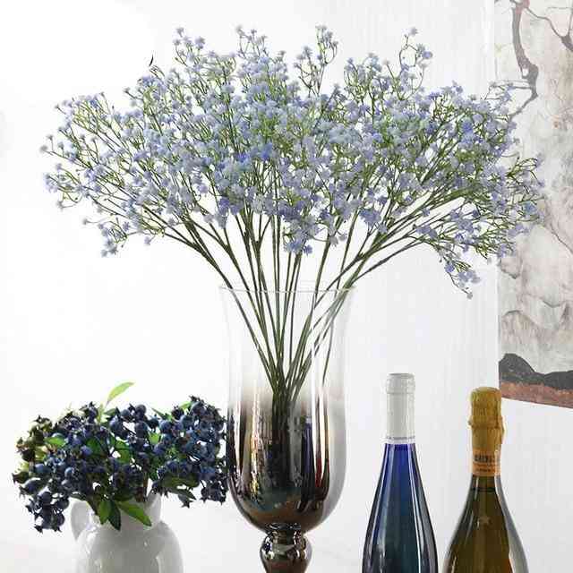 Artificial Baby's Breath Flower Gypsophila Fake Silicone Plant For Decoration