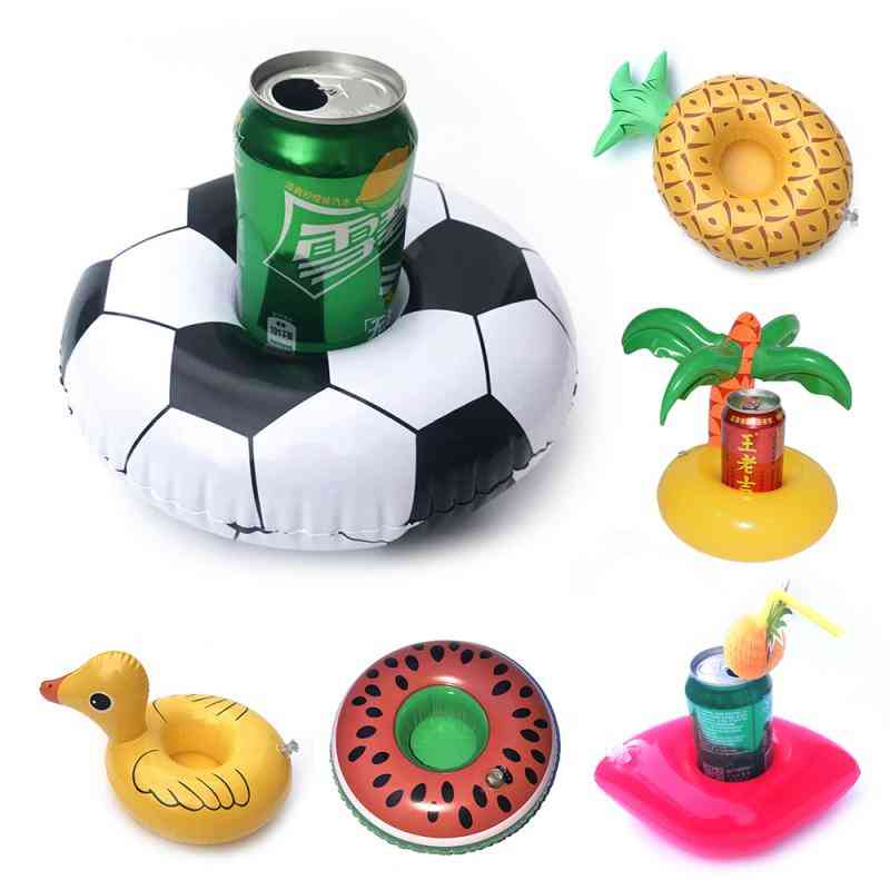 Summer Baby Float Cup Drink Holders Inflatable Cute Holder Coasters, Pvc Decorations Swimming Pool Party Kids Toy