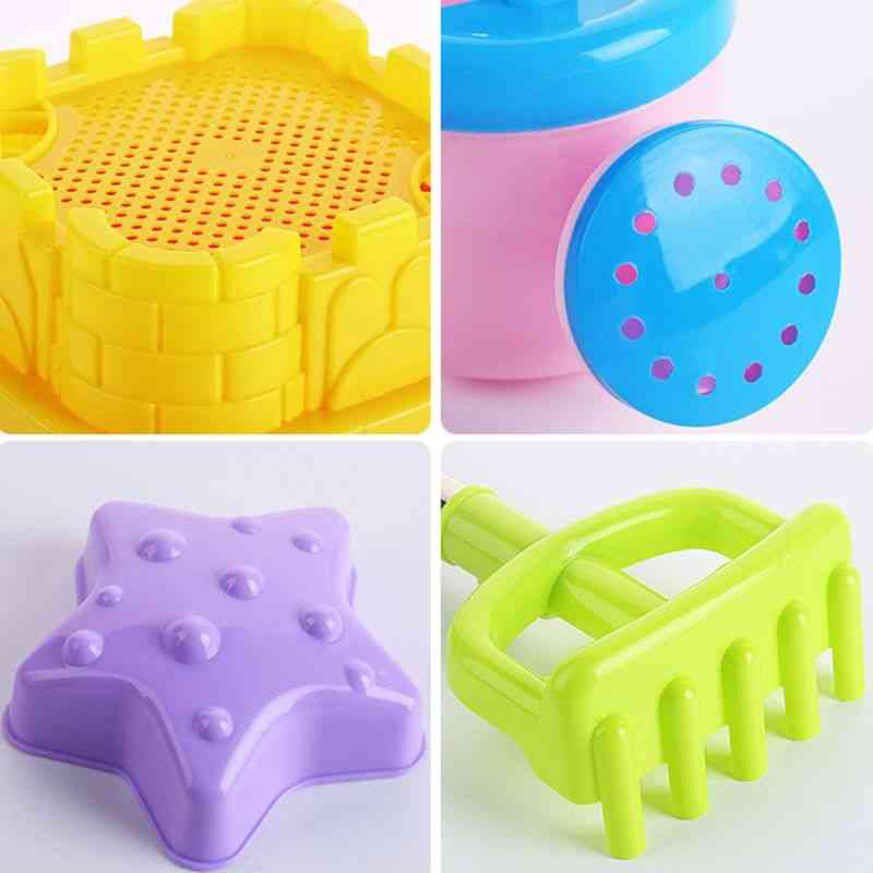 Strandspeelgoedset ijs en cake-serie zandvormset, 13-delige speelgoedset -