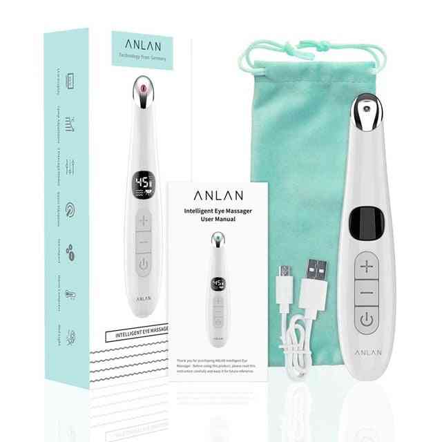 Anti Age Eye, Anti Wrinkle Eye Massager Relax Eyes Adjustable With Lcd Display, Usb Recharge