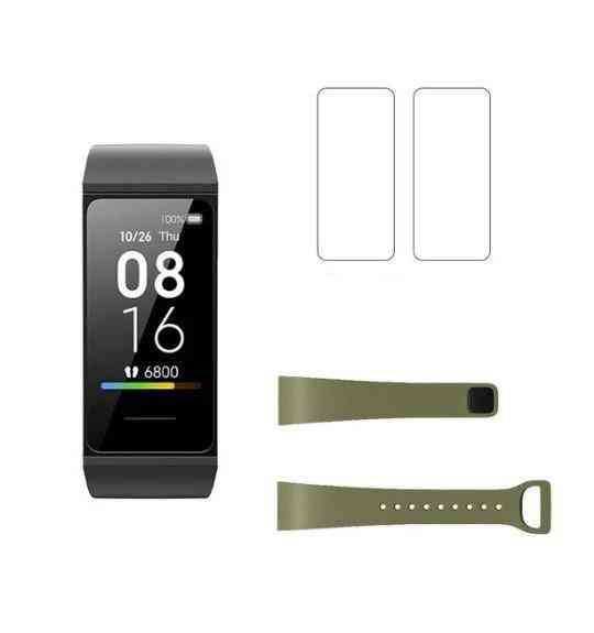 Bracelet étanche tactile et fréquence cardiaque intelligente fitness-tracker sport bluetooth 5.0 - noir