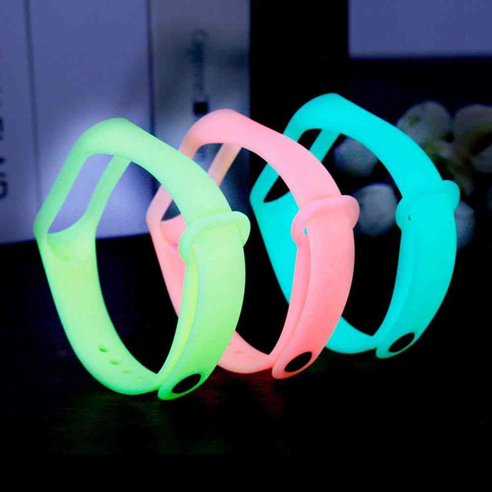 Fluorescent Luminous Wrist Strap-replacement Mi Band