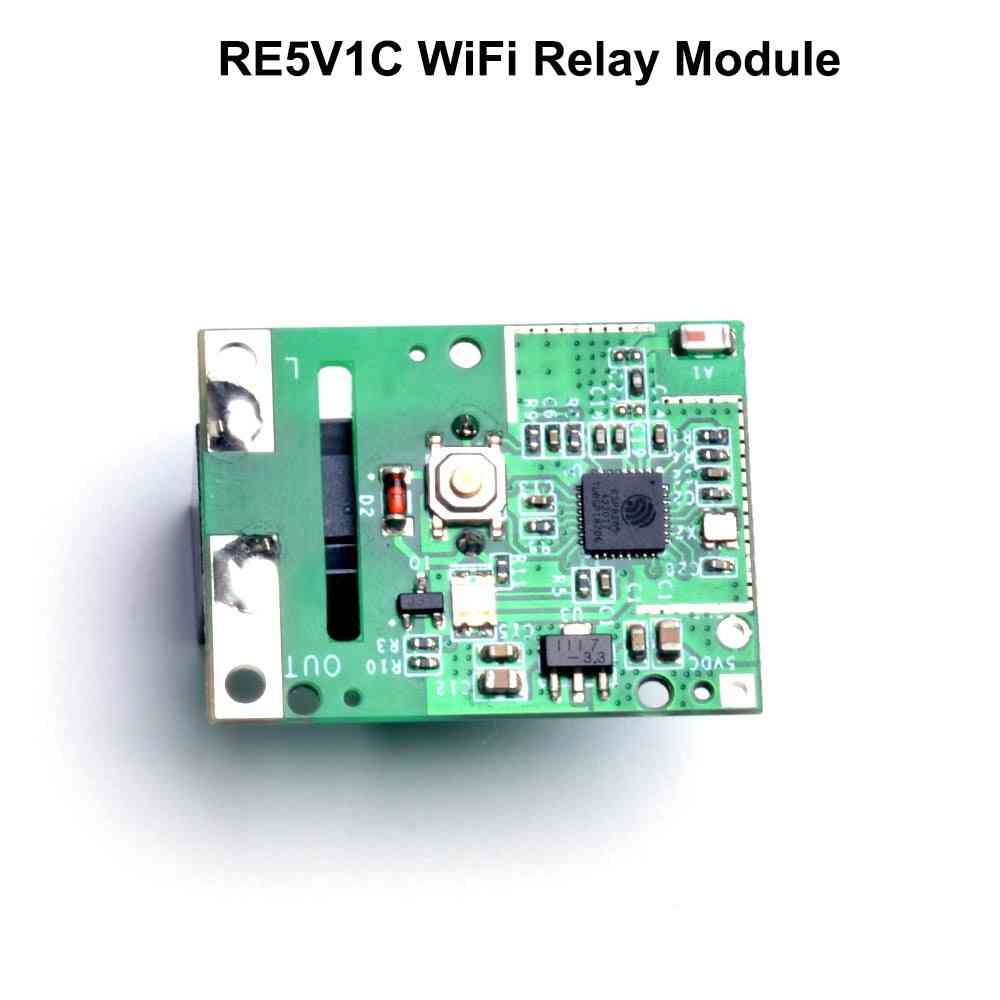 מודול ממסר re5v1c, diy 5v נעילה עצמית מודול מתג wifi -