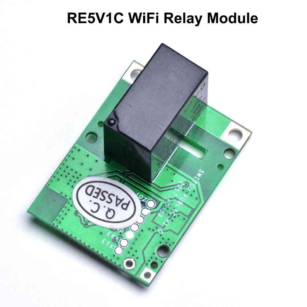Module de relais re5v1c, module de commutation wifi autobloquant bricolage 5v -
