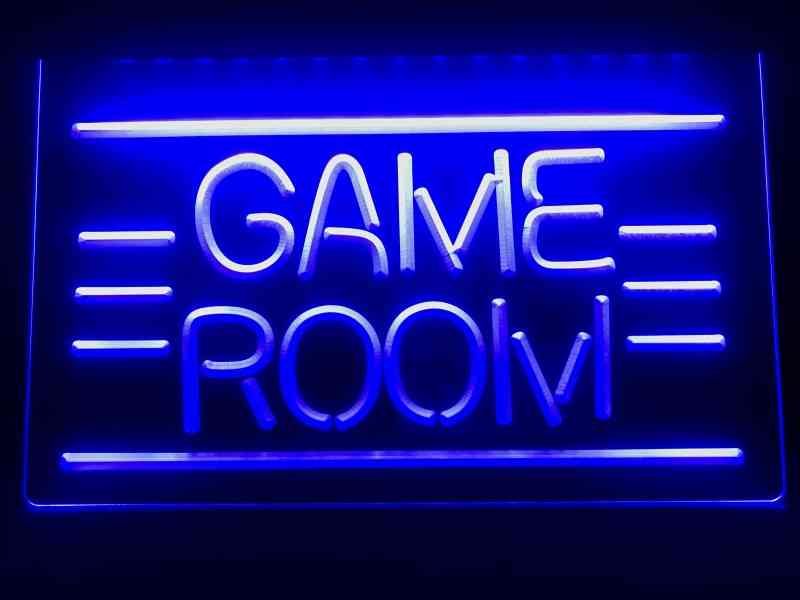 Game Room Displays - Tv / Led Neon Light Sign