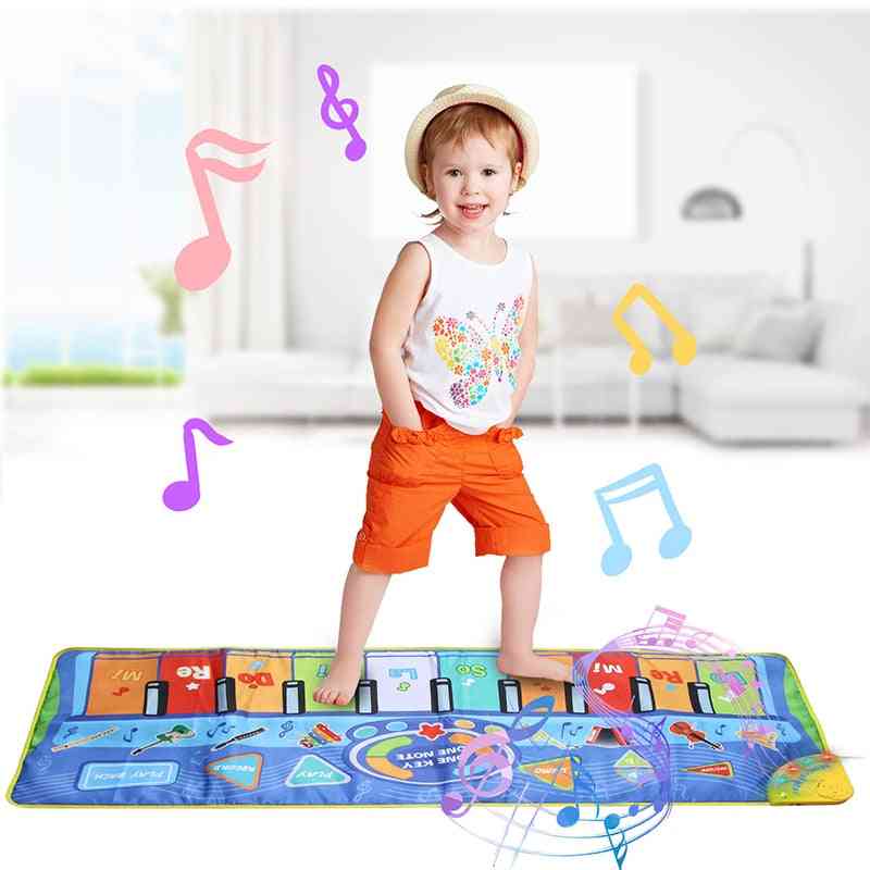 Multifunction Musical Instruments - Mat Keyboard Piano For Baby