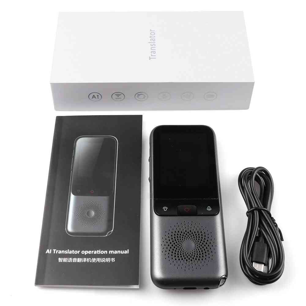 Portable Wifi Voice Translator Two-way Real Time With  Multi-language Translation