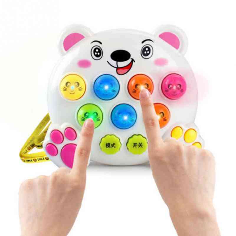 Plastic Music - Play Knock Hit Hamster Insect Game Fruit Worm Educational Instrument