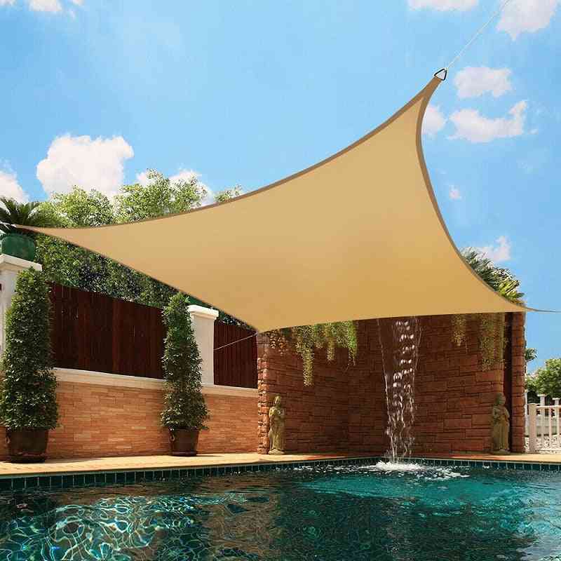 Waterproof Polyester, Square Rectangle  Shade Sail