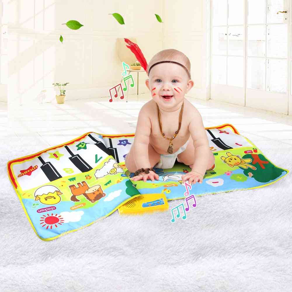 Baby Musical Mat Large Size- With Animal Theme