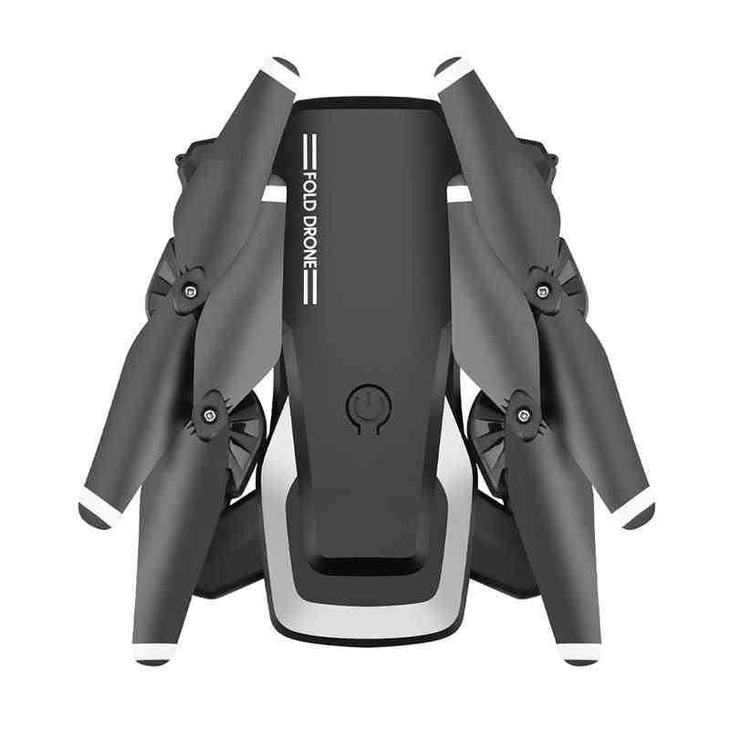 4k kamera drone, wifi RC helikopter - långt uthållighet fjärrkontroll flygplan leksak - ingen kamera svart