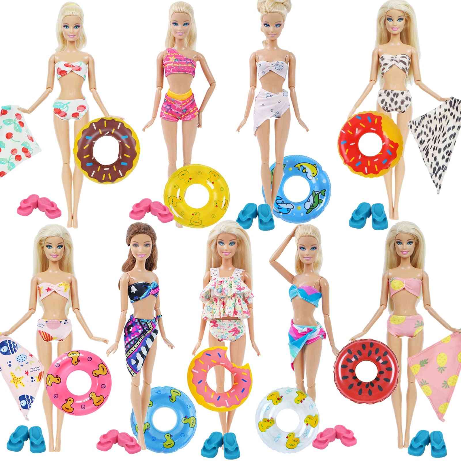 1 X Doll Swimwear Beach Bathing Clothes For Barbie Doll Girl Toy