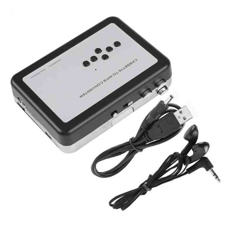 Usb Cassette Player Capture Tape -walkman For Mp3