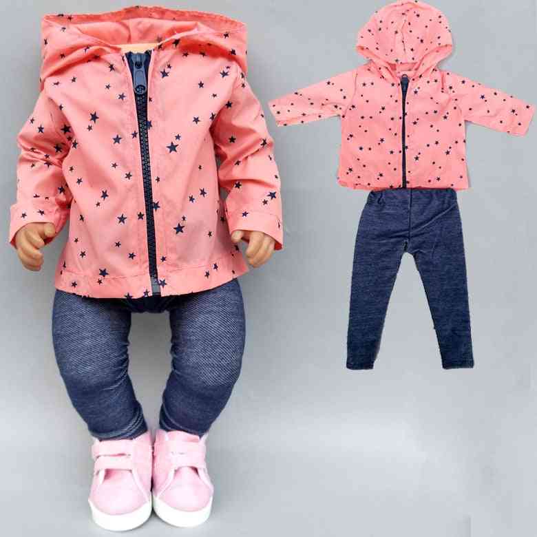 Detská bábika slnečné ochranné oblečenie pre detskú hračku pre bábiku