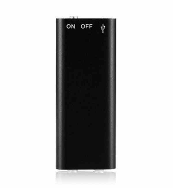 Professional Voice Recorder - Digital Audio Mini Dictaphone, Mp3 Player And Usb Flash Drive