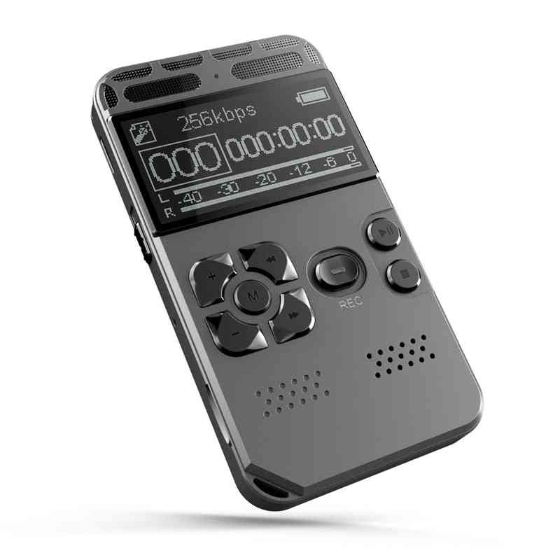 Professional Hd Digital Voice Recorder - One Button Record Noise Reducation