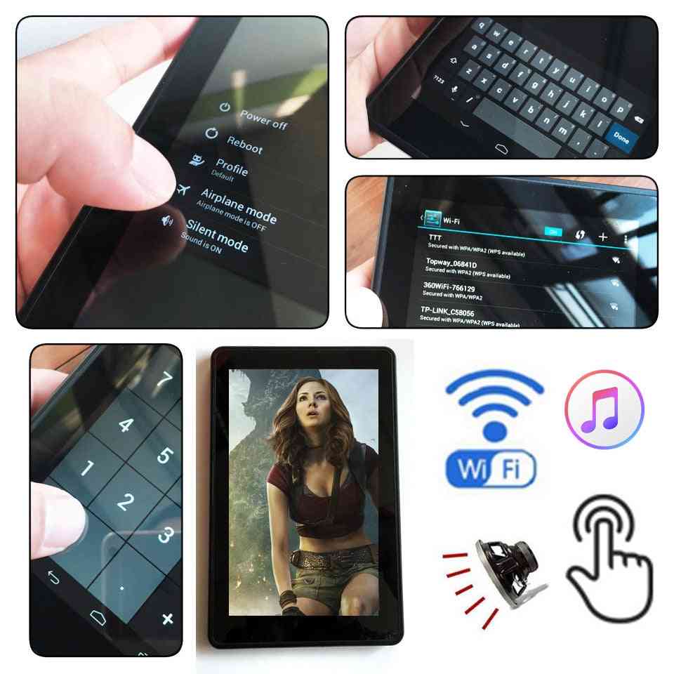 Bezdrôtová dotyková obrazovka s rozlíšením HD, wifi inteligentný digitálny prehrávač pre Android, čítačka elektronických kníh