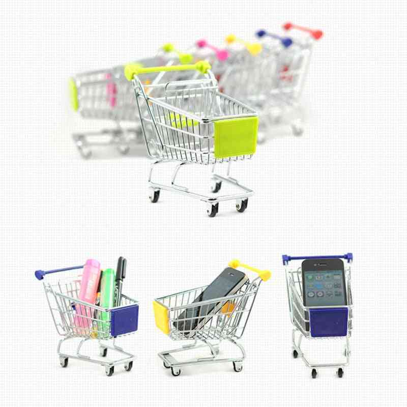 Mini Shopping Cart Toy For's Play House