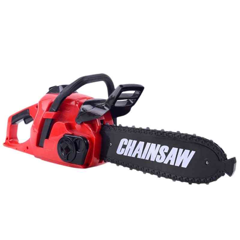 Pretend Play Tool, Rotating Chainsaw With Sound For