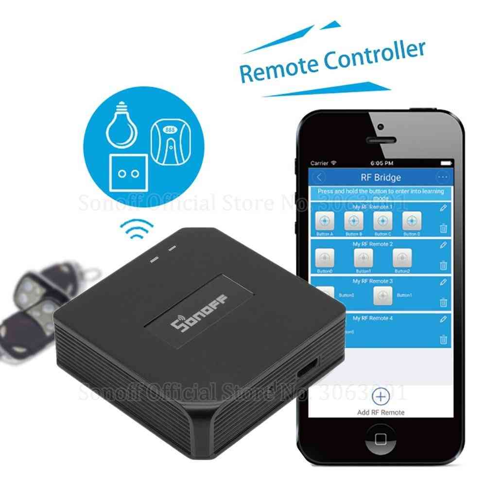Wifi 433 mhz reemplazo hogar inteligente, automatización interruptor universal inteligente domotica wi-fi controlador remoto rf -