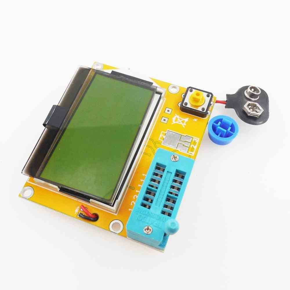 Portable Hw-308 Esr Meter - Digital 12864 Lcd Screen Tester