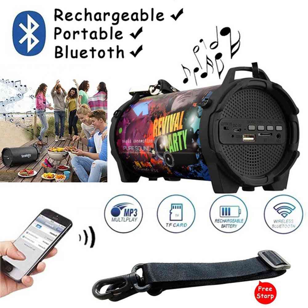 Portable Subwoofer Column, Bluetooth Speaker, Wireless - Radio