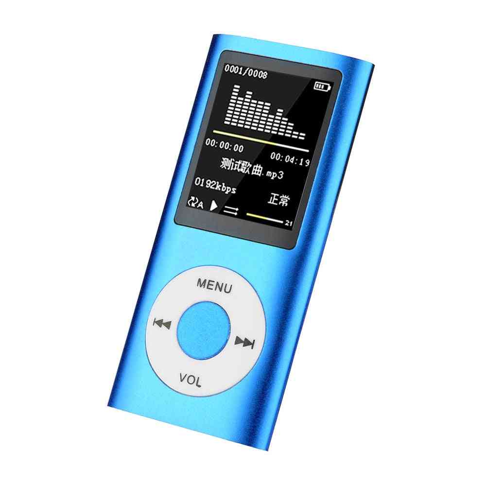 Hifi Mini Mp3 Player Music Sports Walkman With Earphone, Fm Radio