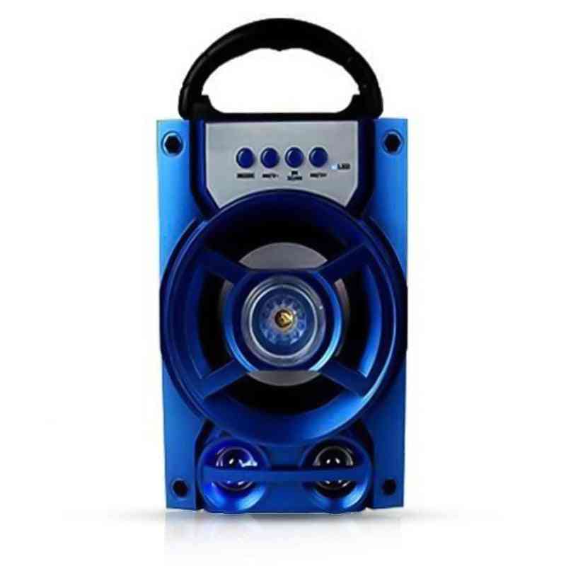 Protable Bluetooth Speaker-wireless Bass Stereo, Sound System With Led Light