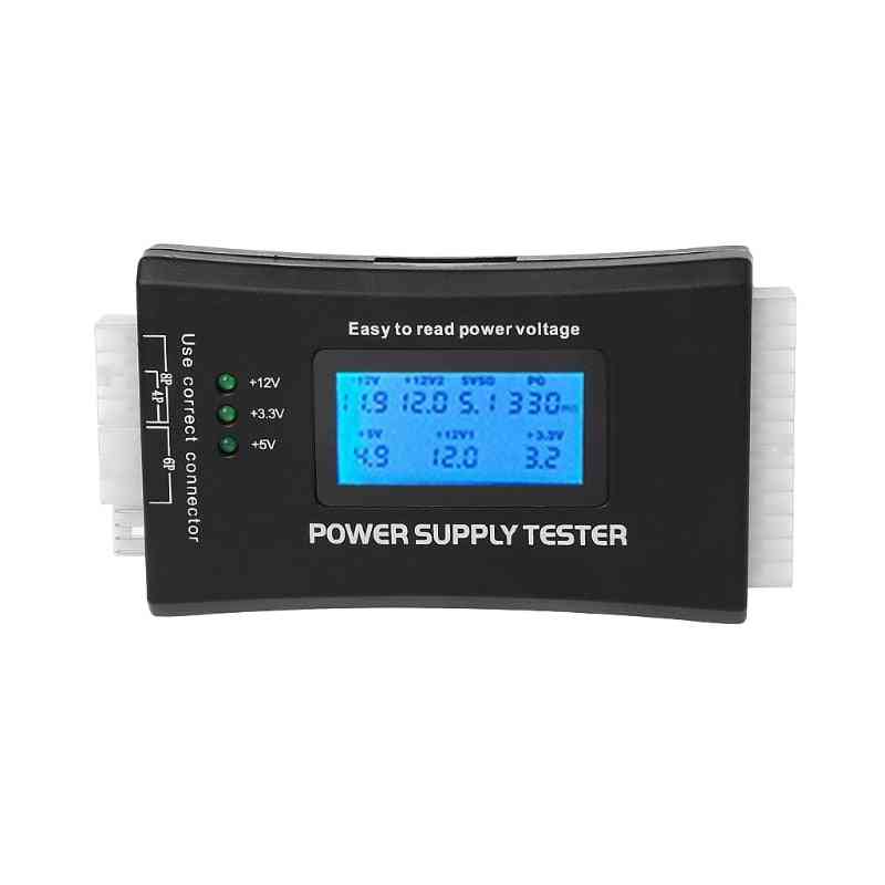 Lcd Pc / Computer Hdd Power Supply Tester
