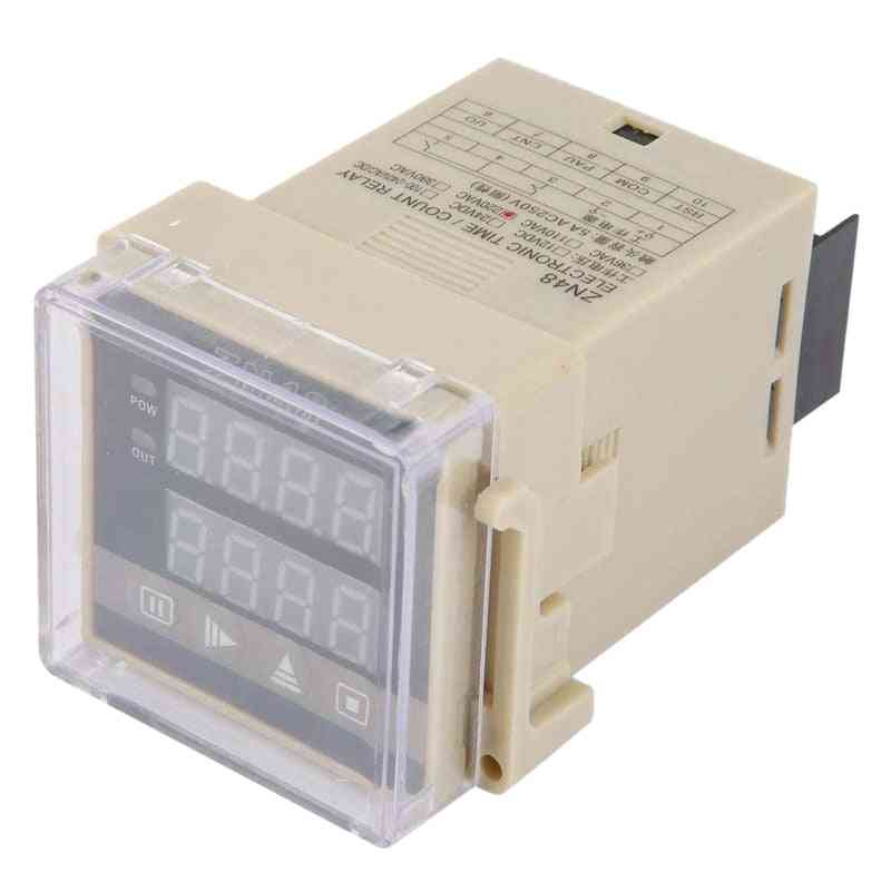 Digital Time Relay Counter - Multifunction Rotating Speed Frequency Meter