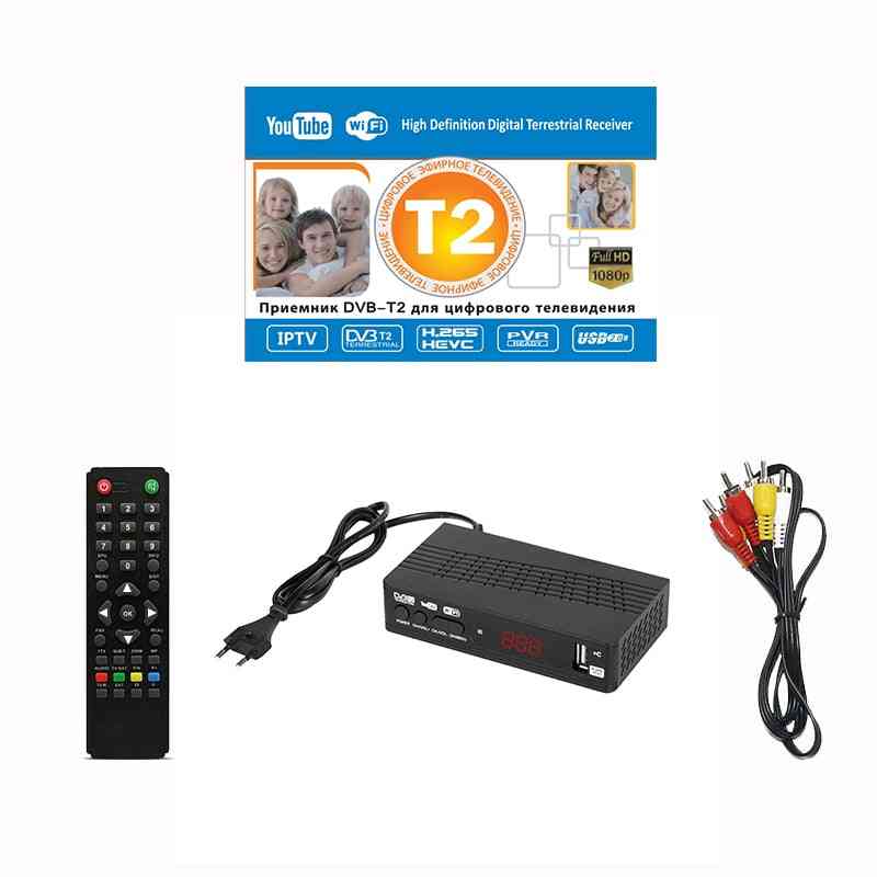 Dvb-t / dvb-t2 sprejemnik tv sprejemnika - digitalna televizija v polnem HD 1080p