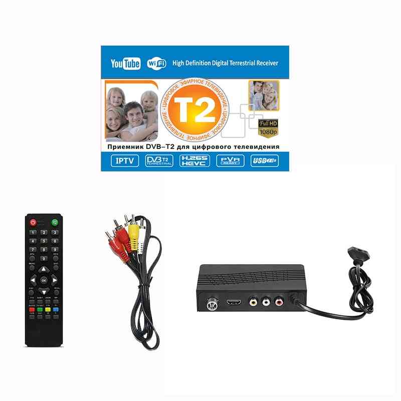 Dvb-t / dvb-t2 sprejemnik tv sprejemnika - digitalna televizija v polnem HD 1080p