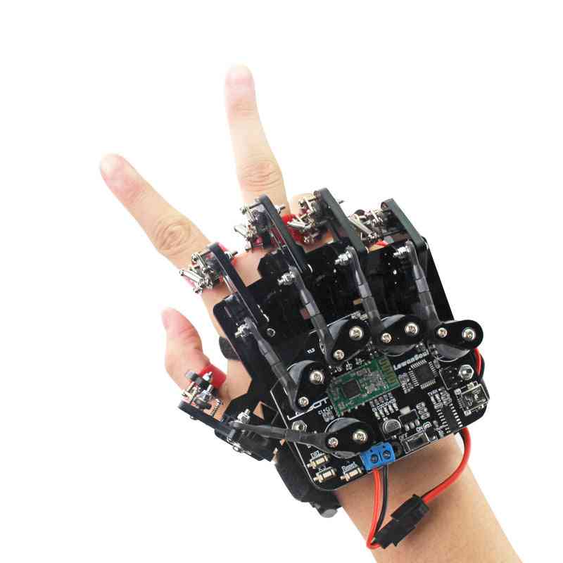 Nositeľné mechanické rukavice - zmysel a ovládanie robota