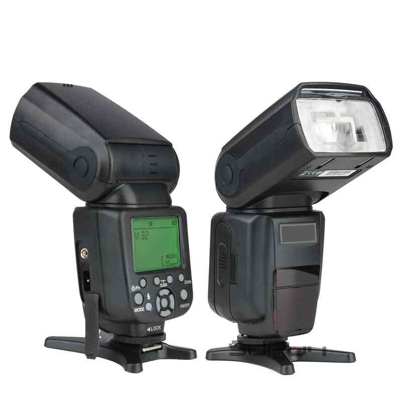 Tr-988 flash-professional-speedlite, flash de cámara ttl con sincronización de alta velocidad para cámara réflex digital canon y nikon -