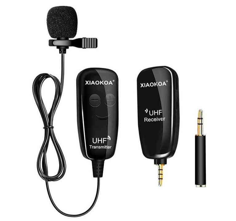 Wireless Microphone Recording For Iphone / Ipad / Pc / Android Dslr