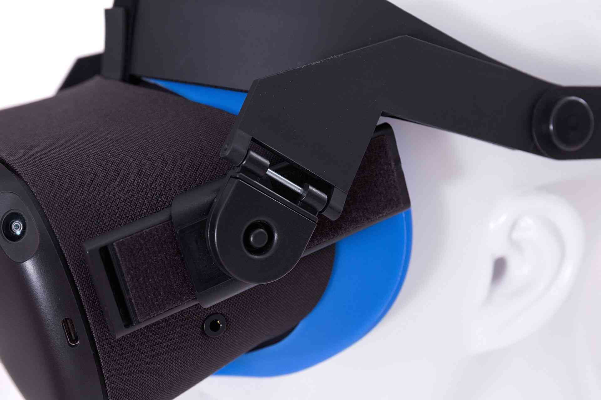 Oculus quest halo strap risolve il bilanciamento della pressione del viso, comodi e regolabili, accessori ergonomici per la realtà virtuale (copricapo) -