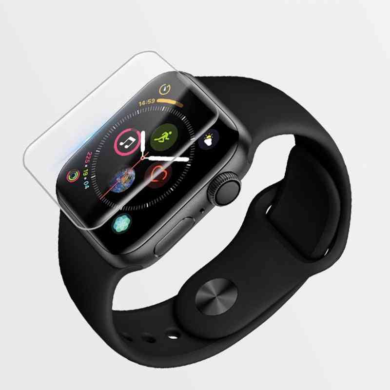 Full Screen Glass Protector For Apple Watch-curved Edges
