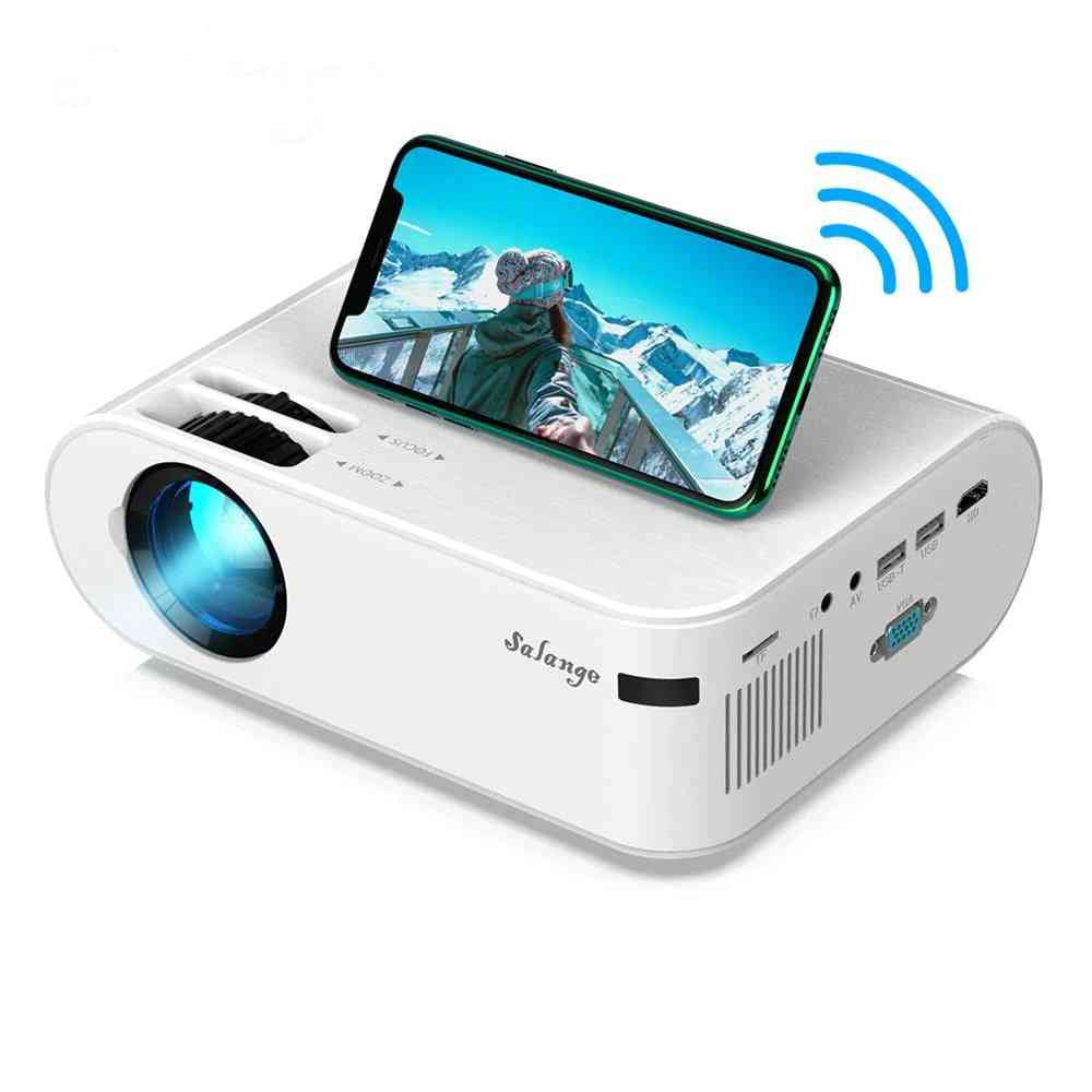 P62 Mini Projector, 720p, 3000 Lumens-led Video Beamer, Support Full Hd 1080p