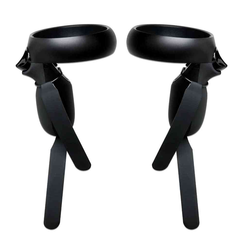 Verstelbare knokkelbanden, rift s vr touch controller voor oculus quest (zwart) -