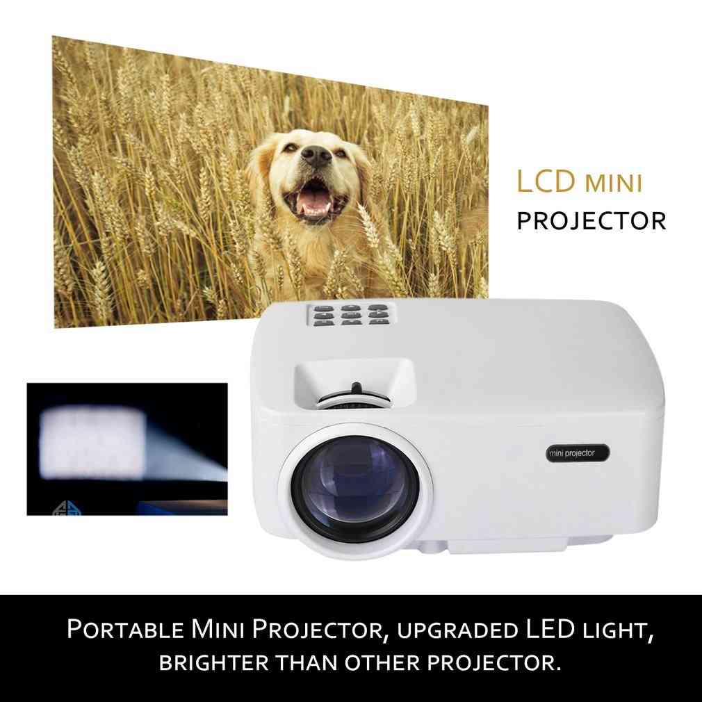 Compact Size, Full Hd 1080p, Wifi Lcd Projector With Upgraded Led Light