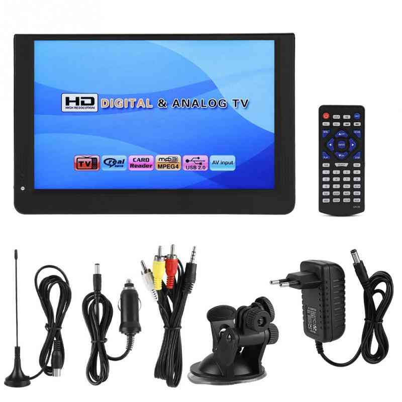 12inch Digital Analog Television Player With Eu Plug