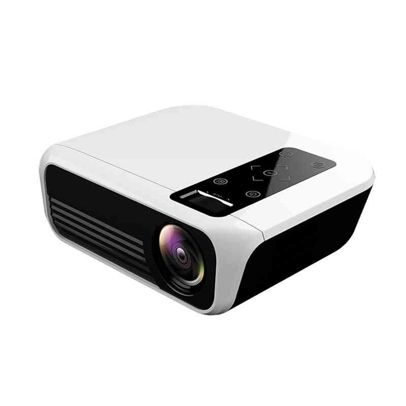 T8 full hd led-projector voor android draagbare videoprojector, 1080p hdmi-miniprojector of 4k 5000 lumen voor thuis, bioscoop, media -
